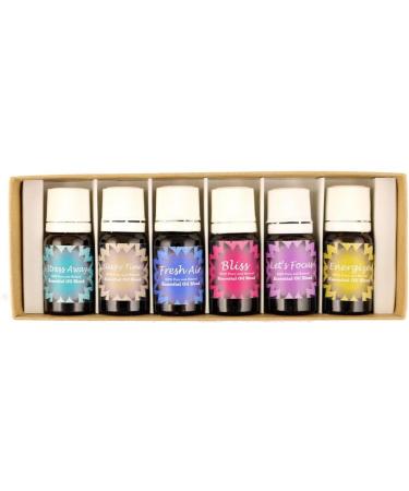 Soul Sticks Essential Oils 6 Pack | Pure Therapeutic-Grade Gift Set | 10 mL Aromatherapy Variety | International Shipping - Buy Online on GoSupps.com