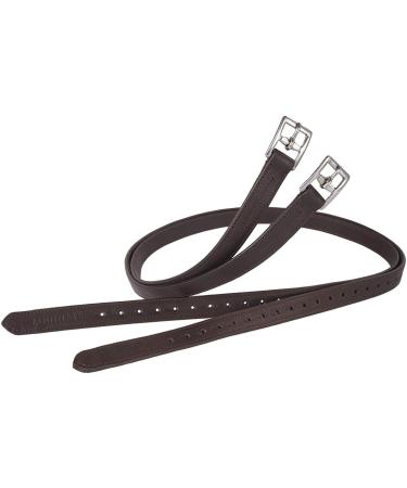 Buy Equinate Stirrup Leathers Competition 130 in Brown - Premium Quality for Equestrian Excellence | International Shipping Available - Buy Online on GoSupps.com