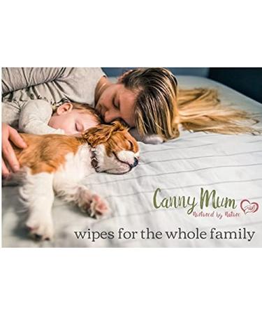 CannyMum Bamboo Nappy Liners & Dry Wipes - 200 Large Sheets, Chemical-Free, Biodegradable & Compostable - 200 Count Pack - Buy Online on GoSupps.com