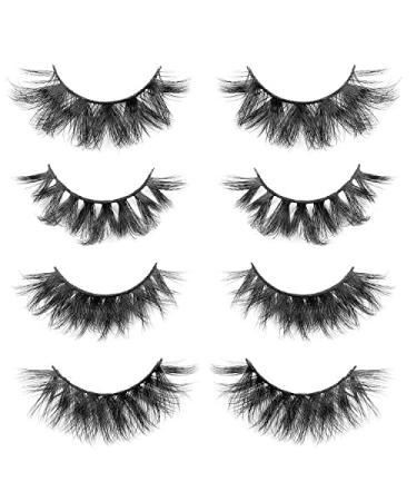 Shop Fluffy Mink False Eyelashes | 3D Natural Mink Lashes in Bulk - HE01 - Buy Online on GoSupps.com