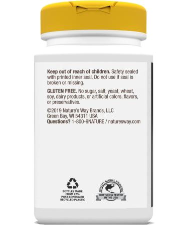 Nature's Way Calcium, Magnesium & Vitamin D Complex - 100 Capsules for Bone Health - Buy Online on GoSupps.com