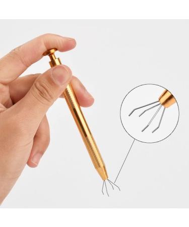 Jewelry Prong Tweezer Piercing Ball Grabber Tool 4 Prongs Holder Diamond Pick Up Tool jewelry prong tweezer - Buy Online on GoSupps.com