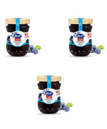 Hero Hero Light Mirtilli Lightweight Bread Dough 280 g (3 Boxes) - Italy Blueberry