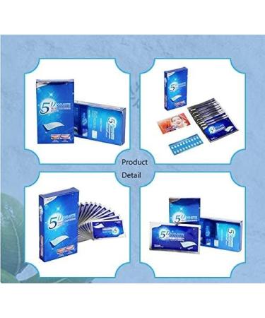 DECHOO 28 bags 56 PCS Teeth Whitening Strips 5d white teeth whitening strips White Teeth Whitening strip Tooth Help Eliminate /Smoking /Coffee/Soda - Buy Online on GoSupps.com