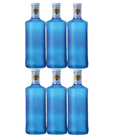 Solan de Cabras Natural Mineral Water 1 Liter Set of 6 Glass Bottles