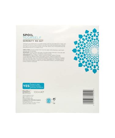 Serenity Re-Set Gift: Vegan Bath Elixir & Journal with Sea Salt & Minerals | Natural & Cruelty-Free - Buy Online on GoSupps.com