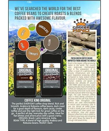 Coffee King - Original Rich & Smooth - Coffee Beans 500g - Buy Online on GoSupps.com