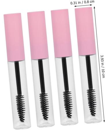 Healvian 45 Pcs Mascara Empty Tube Lash Wand False Lash Mascara Empty Eyelash Bottle oil Plastic Pink - Buy Online on GoSupps.com