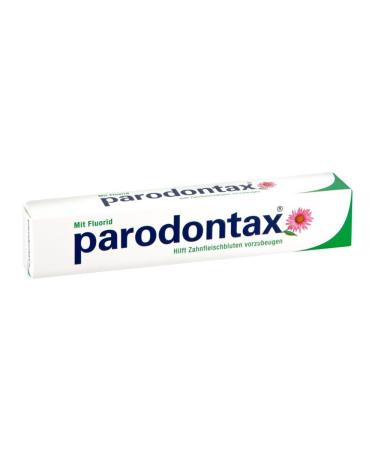 Parodontax Fluoride Gel Toothpaste Pack of 2 x 75 ml