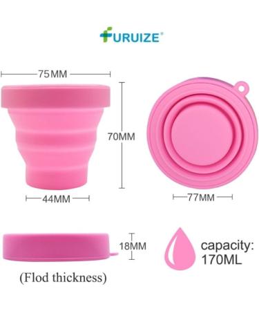 Furuize Easy Menstrual Cup - Medical Grade Silicone Size S | Prevent Infections Strengthen Pelvic Floor & Eco-Friendly Solution - Buy Online on GoSupps.com