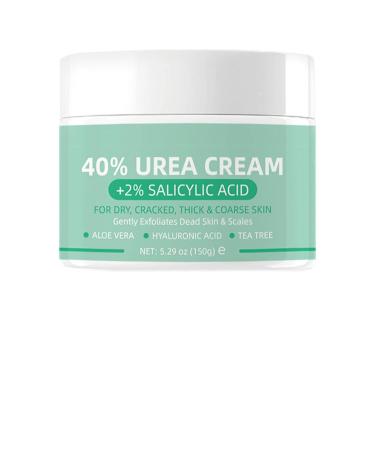 Cream for Cracked Feet | 150g Skin Care Lotion - Soothing Non-Greasy Balm for Legs | Daily Use Nighttime After-Shower Travel Seasonal Home