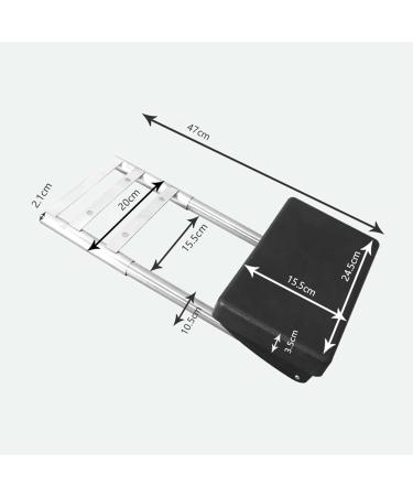 Shampoo Basin Equipment Shampoo Bed Accessories Rotatable Directions Aluminum Alloy Head Shower Hair Salon for Barber Shop Beauty Salon Headrest Pillow - Buy Online on GoSupps.com