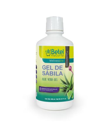 Betel Natural Gel de Sabila Aloe Vera Gel - Amazing Gastric Support - 32 Oz