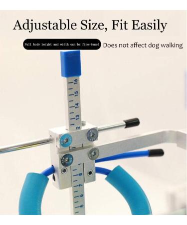 Dog Wheelchair Lightweight Dog Wheelchair for Back Legs Adjustable Pet Wheelchair Rehabilitation Walk Tool Pet Wheelchair Portable Large - Buy Online on GoSupps.com