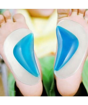 Flexible Silicone Arch Support Cushions for Kids - Adhesive Professional Foot Inserts - Buy Online on GoSupps.com
