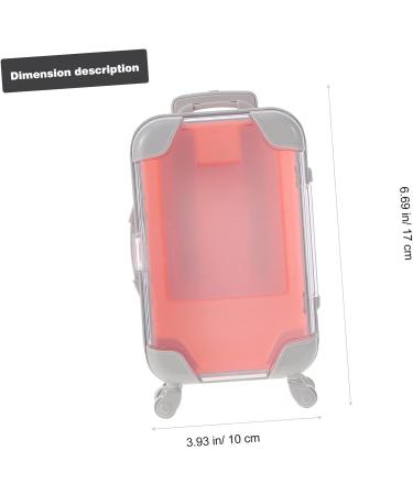 Mipcase 2 Pcs False Eyelash Suitcase - Portable Eyelash Organizer & Empty Packaging Boxes - Travel Case for Eyelashes - Pink 17x10cm - Buy Online on GoSupps.com
