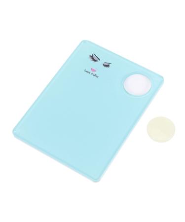 Ipetboom Eyelash Grafting Board Lash Tray Holder Eyelash Plate Tray Lash Grafting Pallet Crystal Tray Acrylic Lash Glue Tray Lash for Lash Extension Lash Pallet Jade Epoxy Bracket