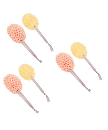 Didiseaon 6 Pcs Bath Ball Miss Puffs Hydrophilic Polyurethane Super Soft