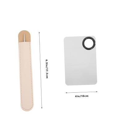 Buy K-Beauty Makeup Palette Set - Stainless Steel Mixing Tray & Spatula | 17.5x10CM | International Shipping Available - Buy Online on GoSupps.com