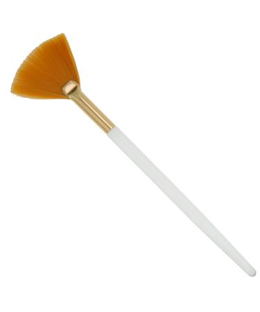 Fan mask brush acrylic handle fine Toray hair length: 19 cm