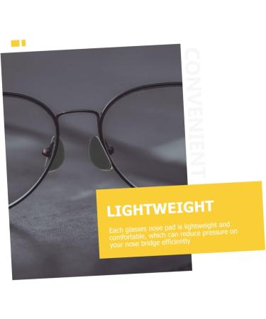 Buy Lurrose 90 Pairs Self-Adhesive Glasses Nose Pads - Glow Silicone Repair Pads for Sunglasses & Glasses - Black - 1.9x0.1cm - International Shipping Available - Buy Online on GoSupps.com