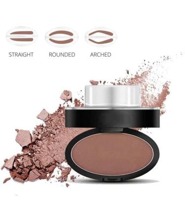 Deluxe browpro stamp set Eyebrow Powder Waterproof Eyebrow Stamp Powder Seal Perfect Nature Eye Brow Powder Tinting Coloring Kit Delicate Shape Waterproof Eye Brow Stamp Powder (LIGHT BROWN ROUNDED) - Buy Online on GoSupps.com