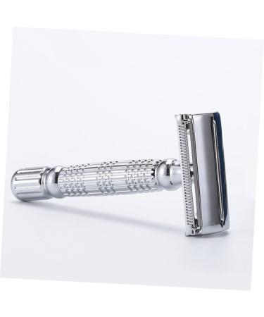 Shop Angoily Manual Double-Edged Razor - Men's Body & Facial Shaving Cutter | Old-Fashioned Double-Sided Design for Precision Shave - Buy Online on GoSupps.com