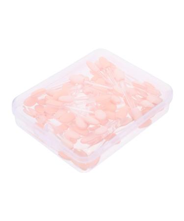 Baluue 50pcs Double Ended Eyeshadow Brush Sponges Makeup Eyeshadow Makeup Tools Eyeshadow Sticks Emulsion