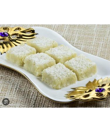 Rakhi Diwali Special (Coconut Barfi 400g) Mithai Gift Hamper for Brother Sister Delicious Indian Traditional Sweets Best Gift For All Occasions Tasty Treat For Family & Friends Sold By Kidzbuzz - Buy Online on GoSupps.com