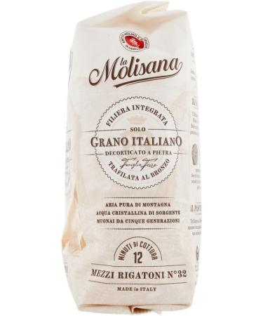  Italian Gourmet E.R. La Molisana Mezzi Rigatoni No. 32 Pasta Lenta Lavorazione Bronze Modelling Clay 500 g + Pulpa Gourmet Italian 400 g Pack of 20 - Buy Online on GoSupps.com