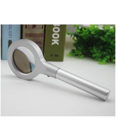 Magnifying Glass Hand-held Metal Mirror Acrylic Optical Lens magnified 30 Times Lightweight and Resistant to Falling Made in China - Buy Online on GoSupps.com