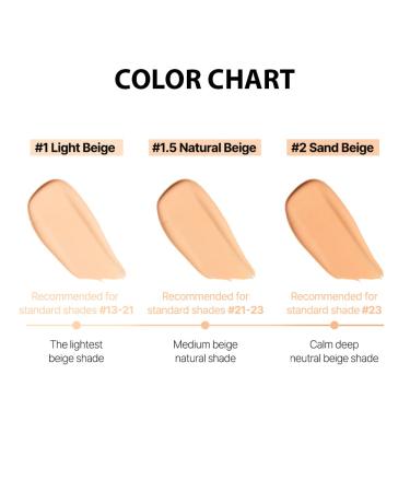 IM UNNY Full Cover Up Tip Concealer SPF30PA++ 7.5g (Natural Beige) - Waterproof Liquid Concealer for Dark Circles, Trouble Skin, Blemishes, Acne | K-Beauty Makeup - Buy Online on GoSupps.com