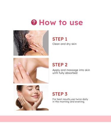 Amococo Neck Cream with Collagen&Tripeptide & Hyaluronic Acid Anti-Wrinkle Deep Hydration Skin Tightening Lifting Moisturizing Care Cream for Daily Use 1.6oz - Buy Online on GoSupps.com