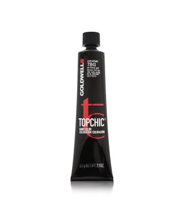 Goldwell Topchic hair color medium blonde beige gold 7BG 1 pack (1 x 60 ml) Unscented medium blonde beige gold 60 g (1 pack)