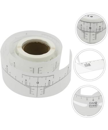 Angoily 1 Roll Disposable Ruler Stickers Eyebrow Microblading Ruler Eyebrow Ruler Woman Scale Tool - Buy Online on GoSupps.com