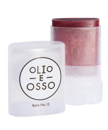 Olio E Osso - Natural Lip + Cheek Balm | Natural  Non-Toxic  Clean Beauty (No. 12 Plum)