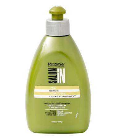 RECAMIER 30662 Leave In Keratin Treatment Conditioner Detangler Moisturizer Hair Combing Style Cream Lotion | Damaged & Weak | Vitamin B5 | Tratamiento de Keratina Cabello Maltratado y D bil 10.1 OZ 10.1 Fl Oz (Pack of 1... - Buy Online on GoSupps.com
