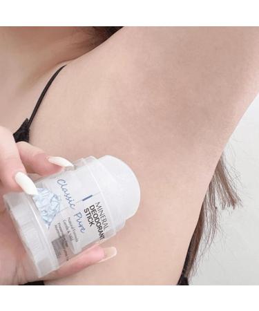  ALIBOOSTER DeOKLEAR Natural Mineral Deodorant - Classic Pure - Alum Stone 70g - Buy Online on GoSupps.com