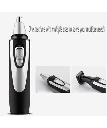 Buy Professional Painless Nose Hair Trimmer - Waterproof 2 in 1 Electric Eyebrow & Facial Trimmer for Men & Women - International Shipping Available - Buy Online on GoSupps.com