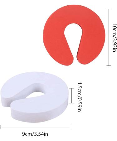 Door Finger Guards Finger Pinch Guard Safety Door Guard Door Finger Guards Foam Child Door Stopper Kids Finger Pinch Guard Door Guard Finger Protector Stoppers for Baby Safety - 6 PCS - Buy Online on GoSupps.com