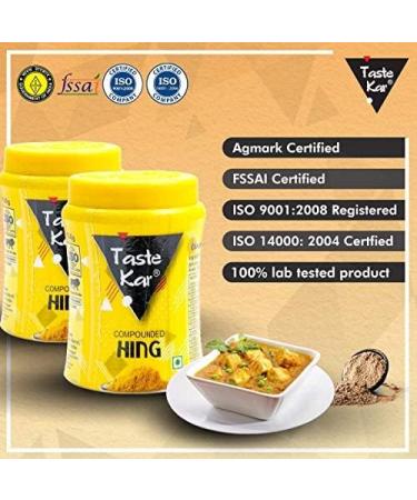 Tastekar Gluten Free Hing Compounded Asafoetida Heeng Powder 50gm - Premium Quality - Buy Online on GoSupps.com