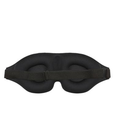 Masque Sleep | Light Block Sleep | Eye Sleep | Masque Sleep Eyes | Night Sleep Relaxing Eye Masque Travel-Friendly for Napping Dormitory and Long Distance Train Black