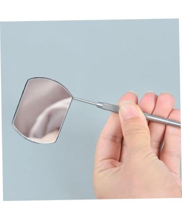 Eyelash Mirror - Large Makeup Mirror with Long Handle for Eyelash Extensions | Beauty Essential - Buy Online on GoSupps.com