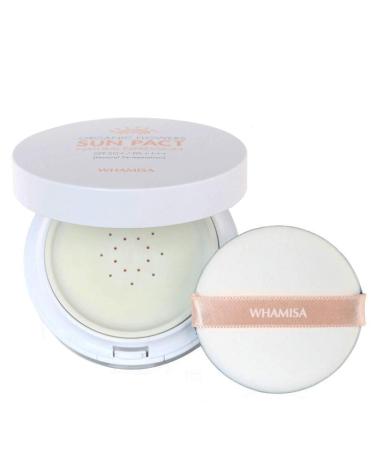WHAMISA Organic Flowers Organic Flowers Natural Expression Sun Pact K-Beauty
