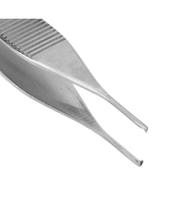 Vascular Tweezers - 4.7 Stainless Steel Anti-Slip Body Piercing Tweezers for Small Objects & Facial Hair - Mini Portable for Women - Buy Online on GoSupps.com