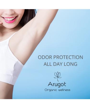 Organic Patchouli Deodorant Made in Israel | All Natural No Stain Aluminum Free Cruelty Free Vegan Friendly 1.7 Fl Oz - Buy Online on GoSupps.com