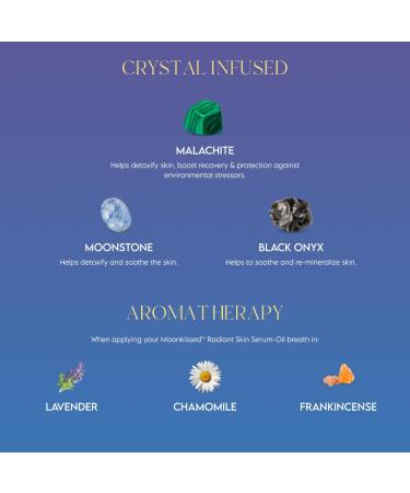 Moonkissed Radiant Skincare Serum Oil - Hydrating Anti-Aging Face Moisturizer for All Skin Types | 1 FL OZ | Made in Italy - Buy Online on GoSupps.com