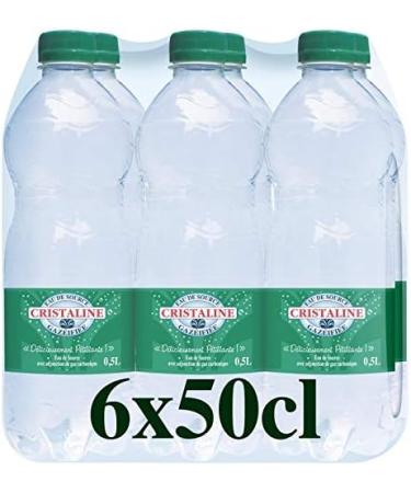 CRISTALINE - Eau Gaz ifi e 6X50Cl - Prix de l'Unit  - Buy Online on GoSupps.com