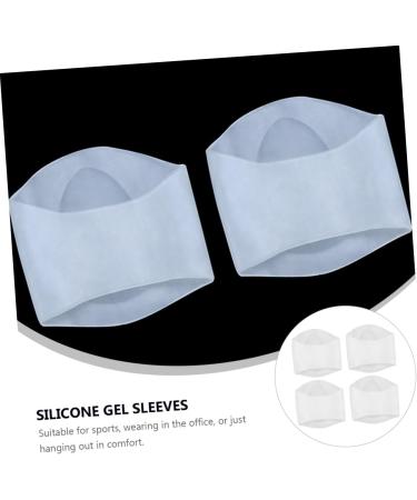 FOMIYES Arch Support Insoles - 2 Pairs Silicone Gel Inserts for Flat Feet | Unisex Shoe Pads - Buy Online on GoSupps.com
