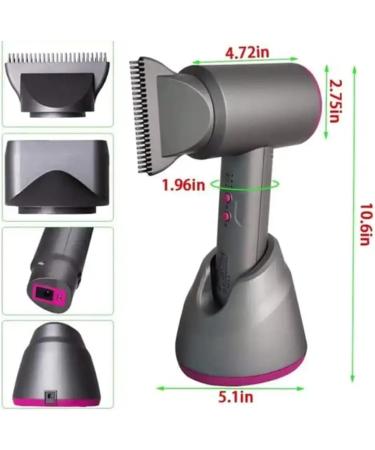 Cold/Hot Cordless Hair Dryer Portable Rechargeable Blow Dryer High-Speed Travel Hair Dryer Low Noise Home Hair Dryer for Women and Men - Buy Online on GoSupps.com
